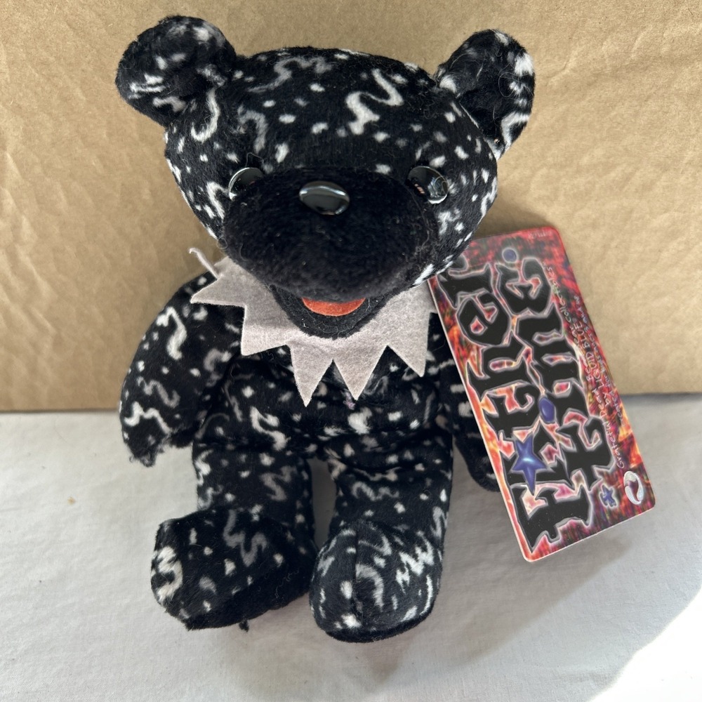 1999 Grateful Dead Beanie Bear "FATHER TIME" by Liquid Blue 12/31/76‎ C Descrip